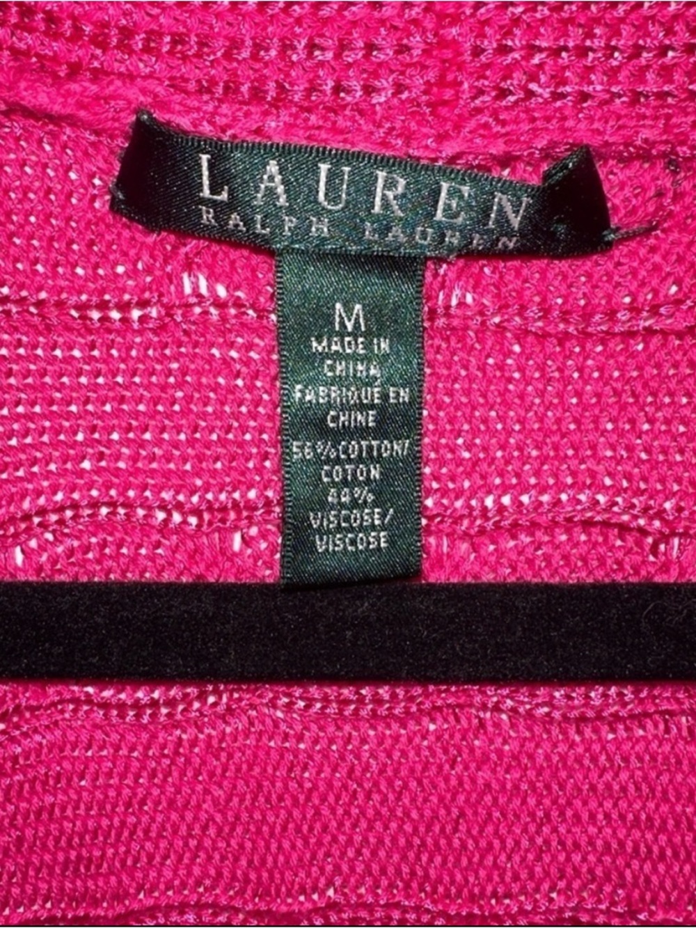 Lauren Ralph Lauren Pink Cardigan Sweater - Picture 8 of 9